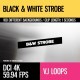 Black &amp; White Strobe (4K Set) - VideoHive Item for Sale