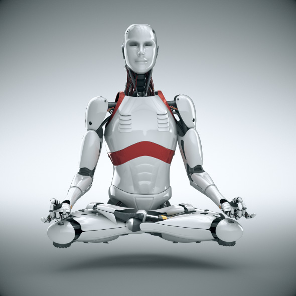 3D Robot Cyborg - 3Docean 29155024