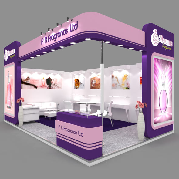 Exhibition Booth 3D - 3Docean 29156819