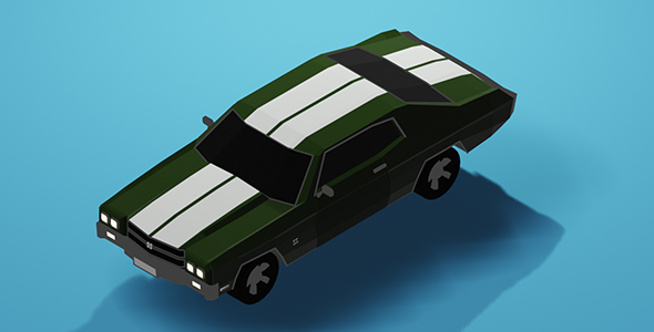 Low Poly Muscle - 3Docean 29158212