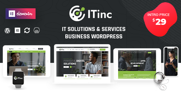 ITInc – Technology Services WordPress Theme