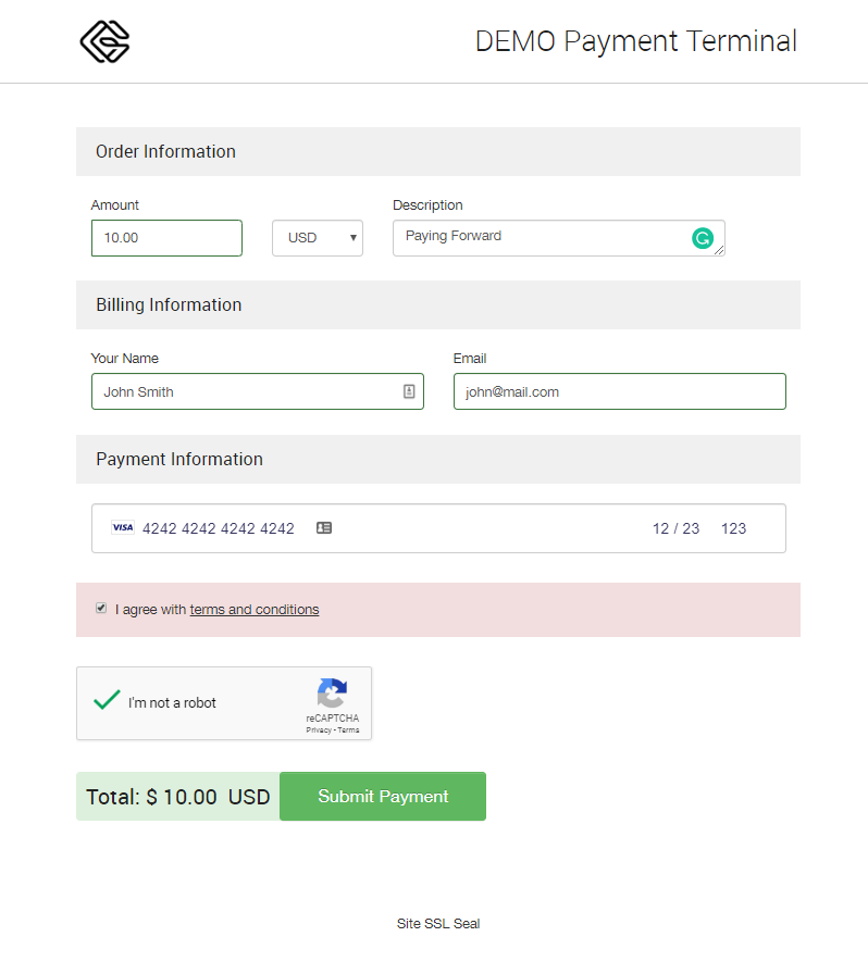 Stripe Payment Terminal by CriticalGears | CodeCanyon