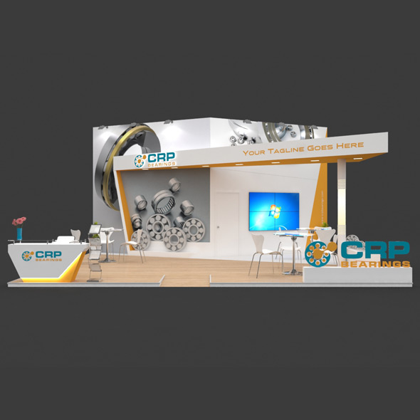 Exhibition Booth 3D - 3Docean 29171983