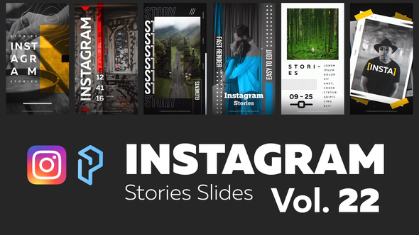 Instagram Stories Slides - VideoHive 29180631