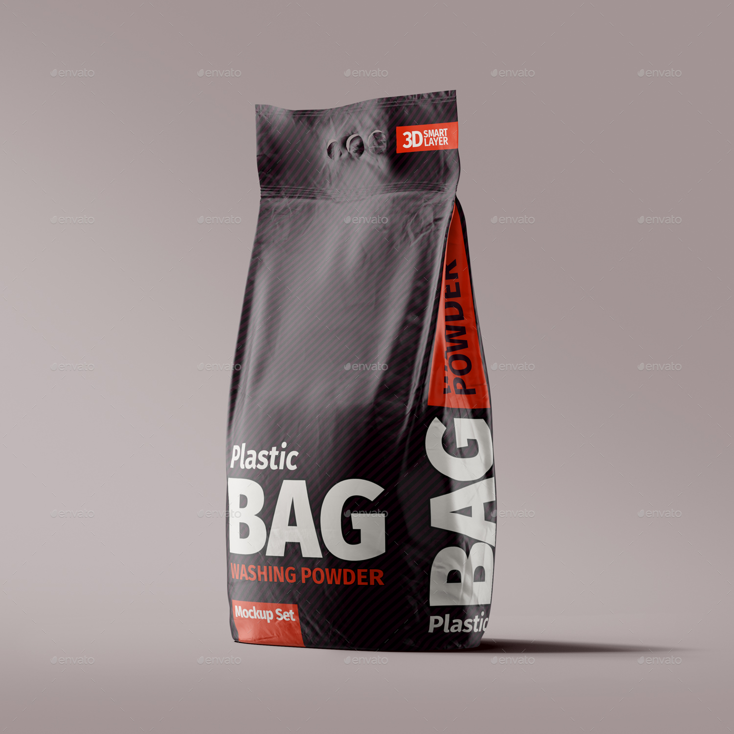 Download Plastic Bag Washing Powder Mockup Set by Radetzki ...