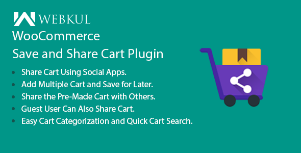 WooCommerce Save and Share Cart Plugin