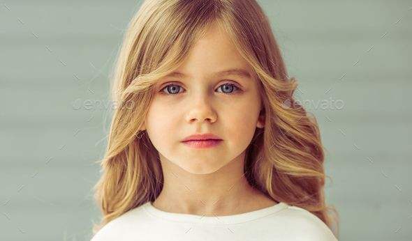 Pretty little girl Stock Photo by GeorgeRudy