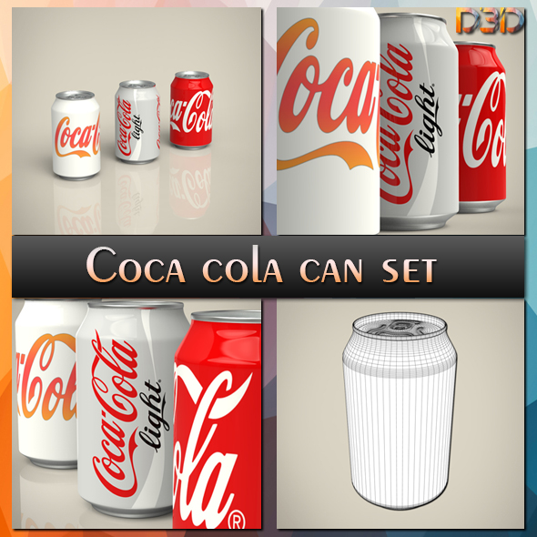 Coca cola can - 3Docean 29195633