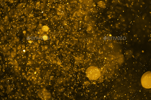 Abstract blur gold sparkle bokeh background Stock Photo by 5PH | PhotoDune