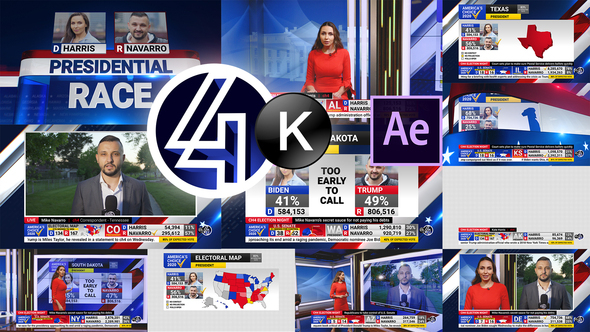 Election Graphics Pack - VideoHive 29196701