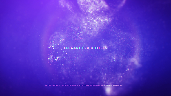 Elegant Fluid Titles - VideoHive 29197619