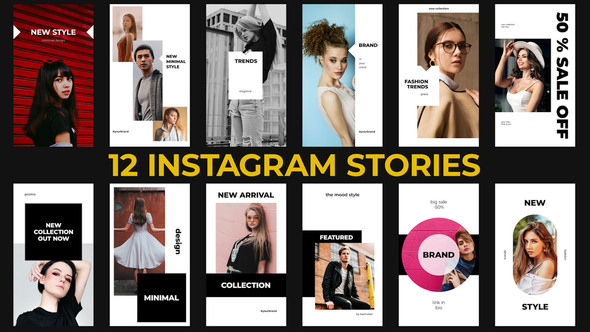 Fashion Instagram Stories - VideoHive 29188383