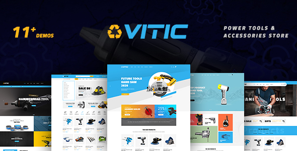 Vitic – Tools WooCommerce WordPress Theme