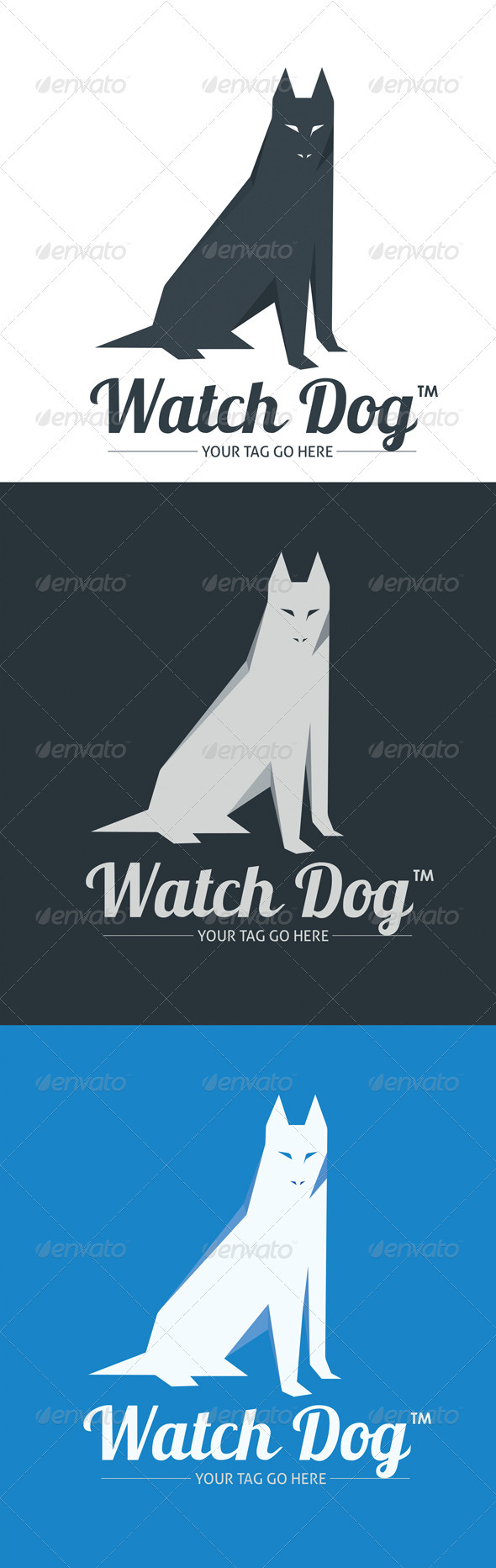 Watch-Dog - Animals Logo Templates
