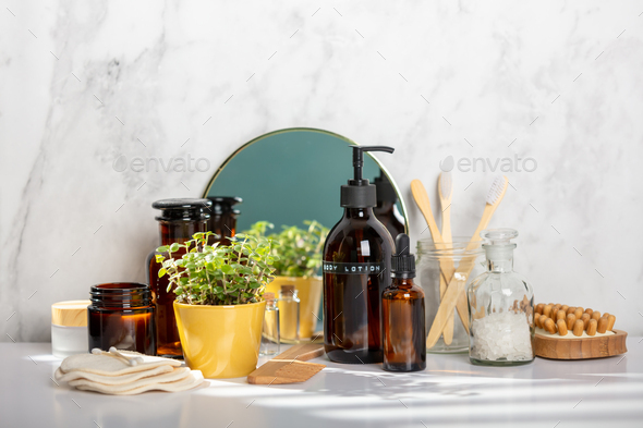 hygiene and cosmetic products - Stock Photo - Images