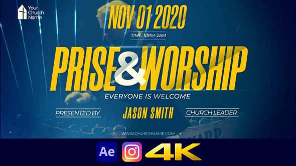 Worship Events - VideoHive 29217352