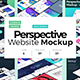 Perspective Website Mockup Presentations
