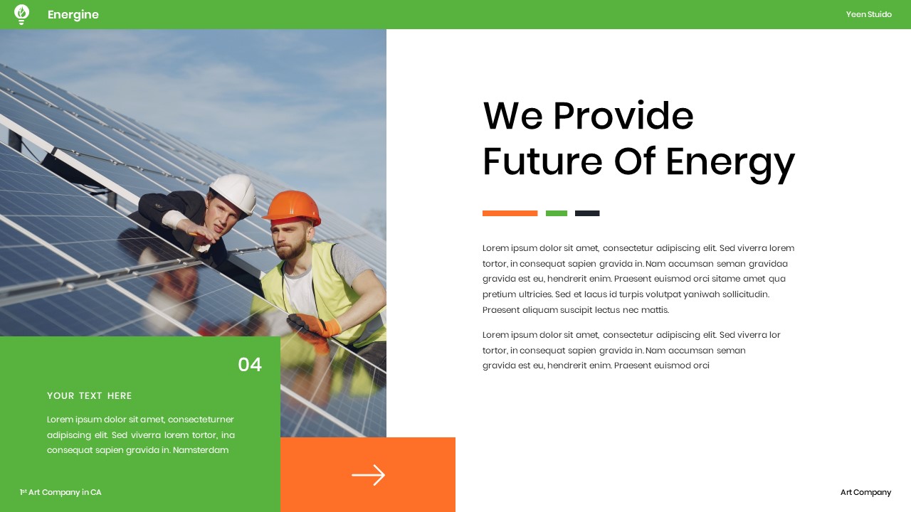 Energine - Solar & Renewable Energy Presentation Google Slides Template ...