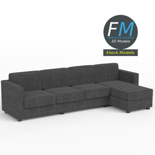 4 seat sofa - 3Docean 29234715