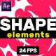 Shape Elements // After Effects - VideoHive Item for Sale
