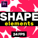 Shape Elements // MOGRT - VideoHive Item for Sale