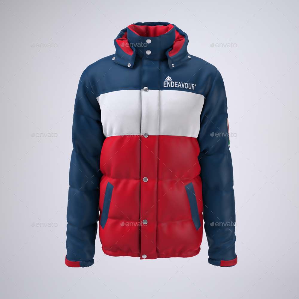 Download Puffer Jacket Mock-up by Sanchi477 | GraphicRiver