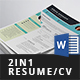 Resume/CV Bundle - 2in1