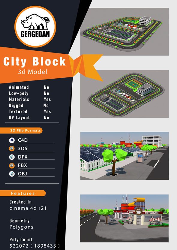 City Block - 3Docean 29243404