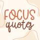 Focus Quotes Font Duo