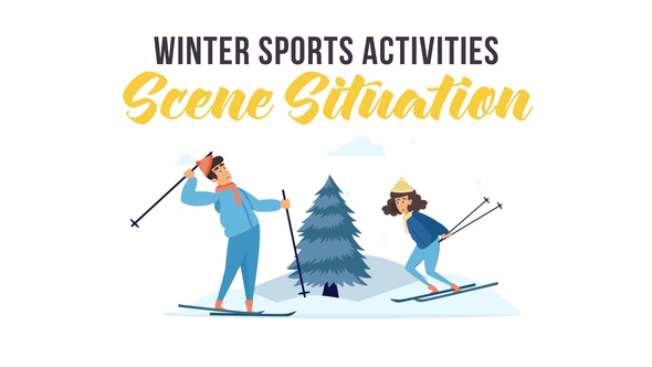 Winter sports activities - VideoHive 29247091
