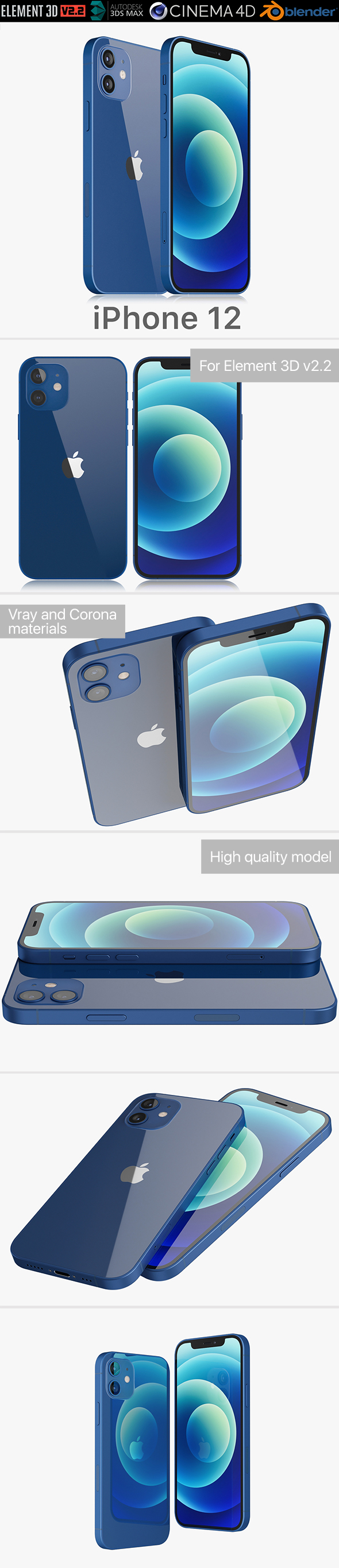 Apple iPhone 12 - 3Docean 29252476