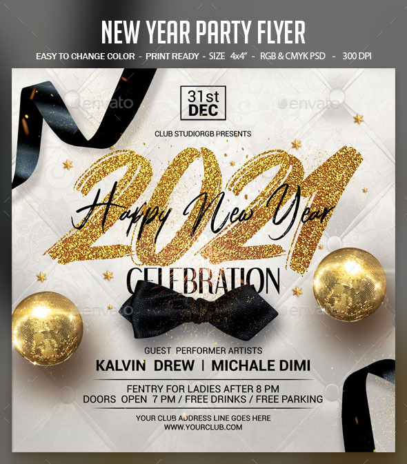 [DOWNLOAD]New Year Party Flyer