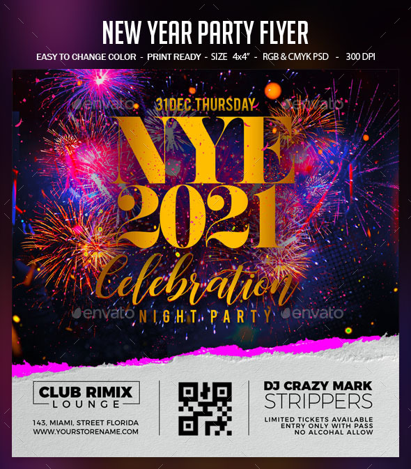 [DOWNLOAD]New Year Party Flyer