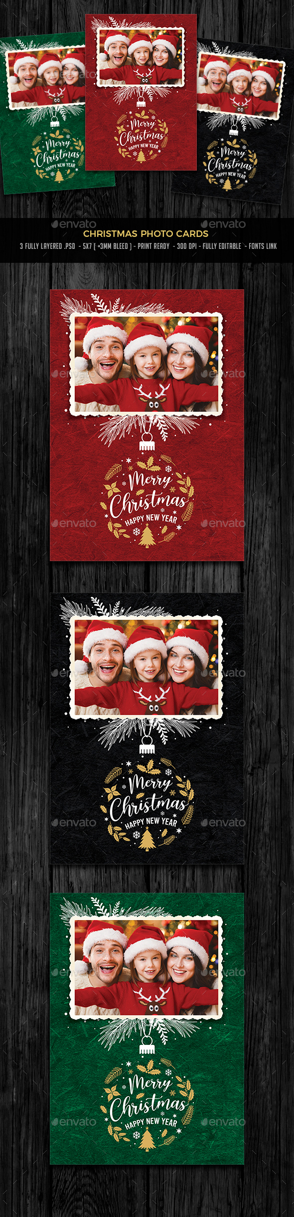 Christmas Photo Card / Invitation
