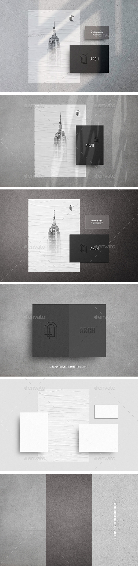 Elegant Embossed Logo Mockup