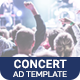 Business Banner – Concert Ad Template BU019