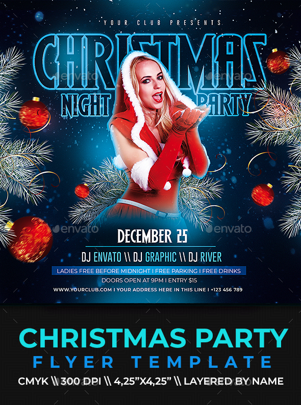 [DOWNLOAD]Christmas Party Flyer