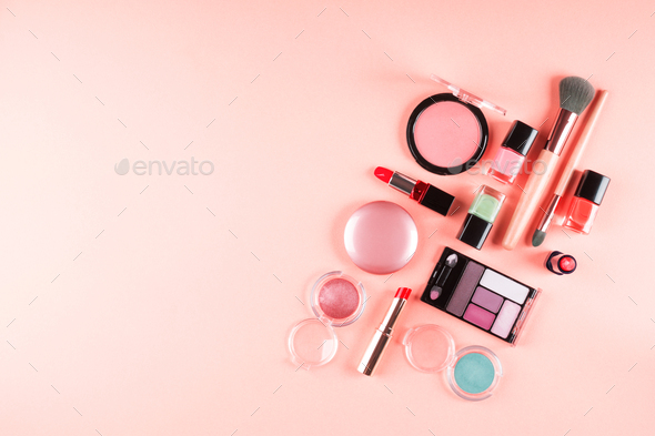 Pink Makeup and Accessories
