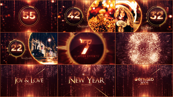 New Year Countdown - VideoHive 25313163