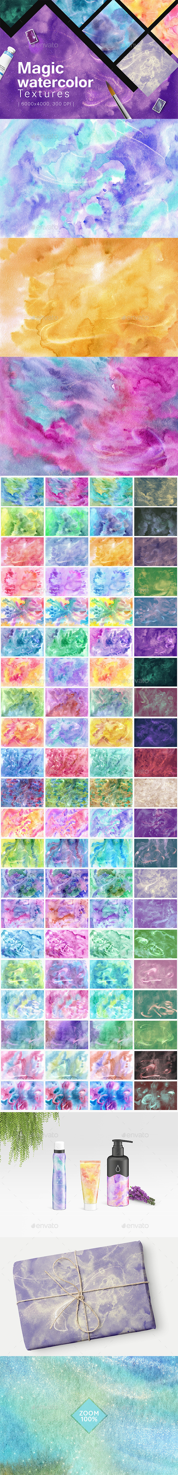 Magic Watercolor Textures