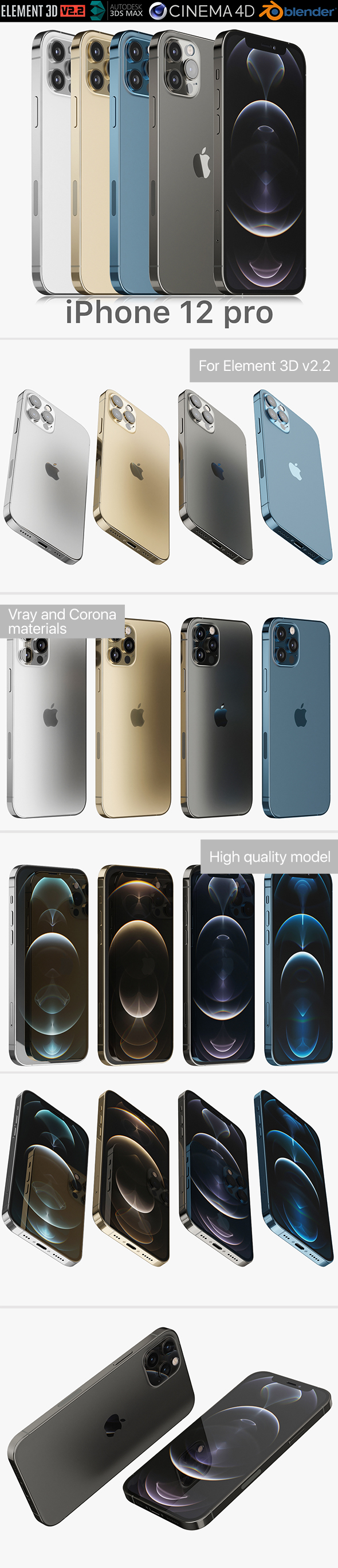 Apple iPhone 12 - 3Docean 29270996