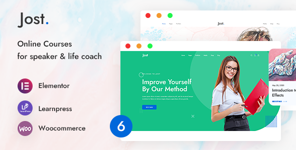 Jost – Coaching & Online Course WordPress Theme