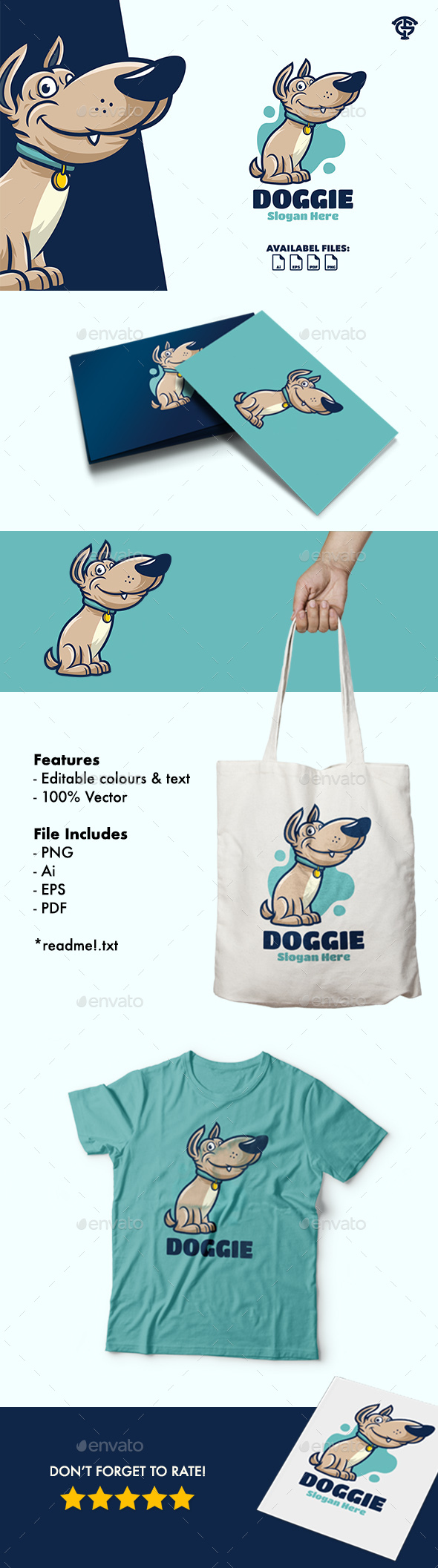 [DOWNLOAD]Doggie - Logo Mascot