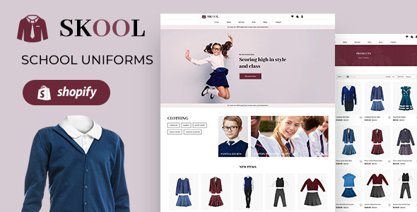 Skool | Kids School Uniform Store Shopify Theme