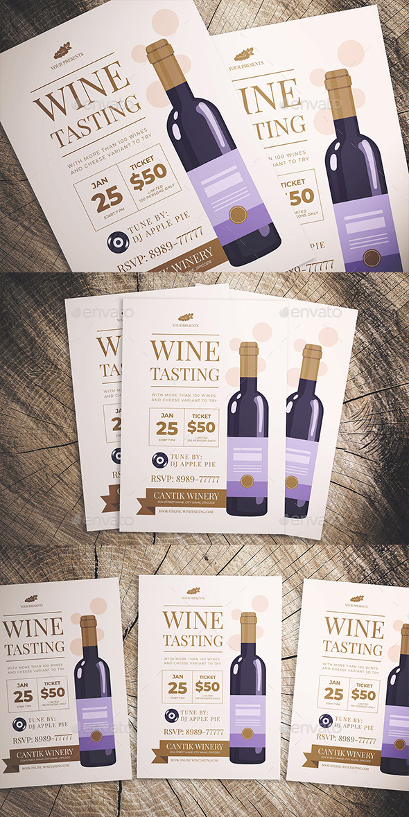 [DOWNLOAD]Wine Tasting Event Flyer