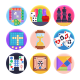 50 Board Games Icons