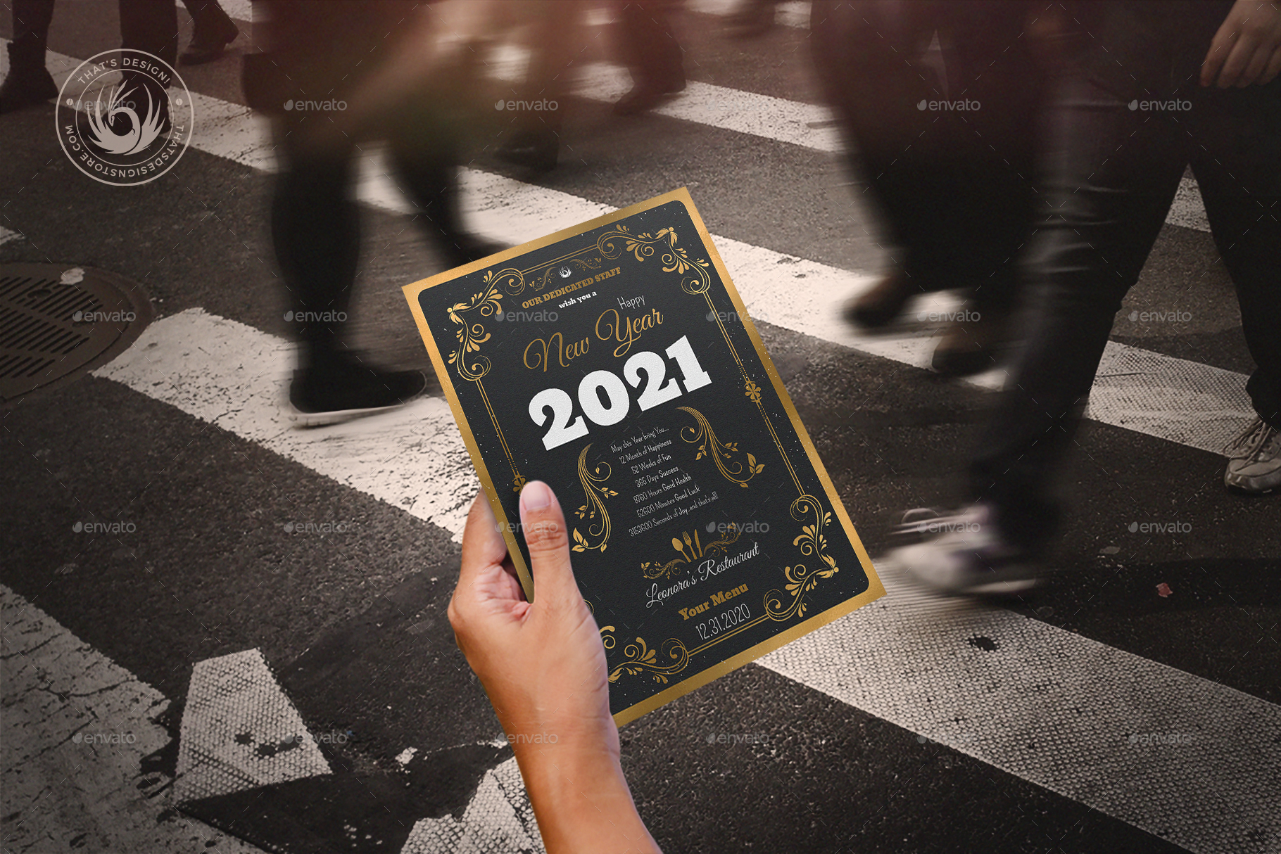 New year menu template by lou606 New Year Menu Template by lou606 | GraphicRiver