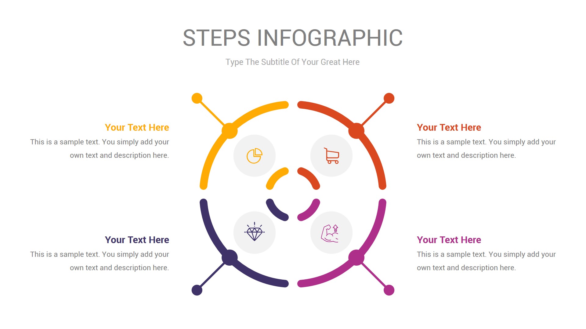 Steps Infographic PowerPoint Template, Presentation Templates ...