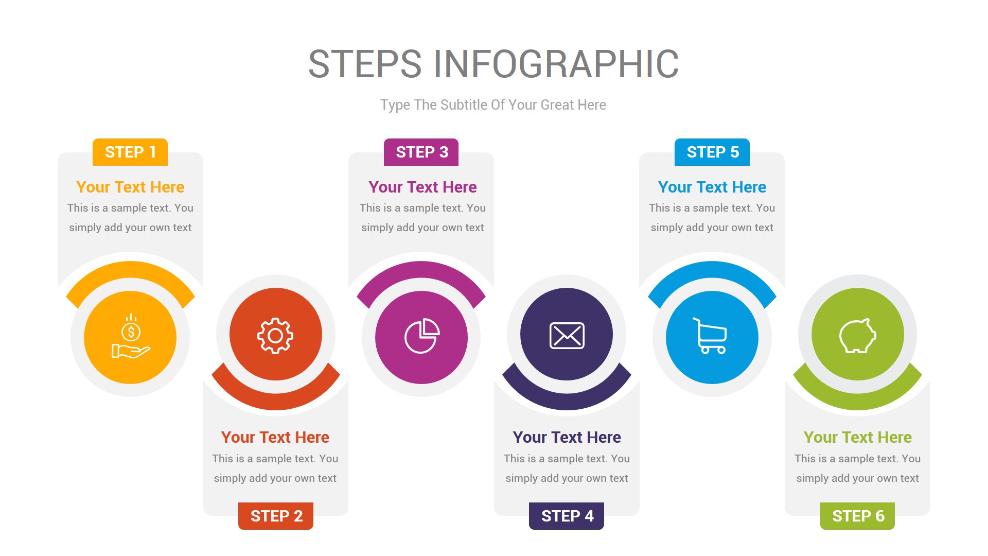 Steps Infographic PowerPoint Template by Neroox | GraphicRiver