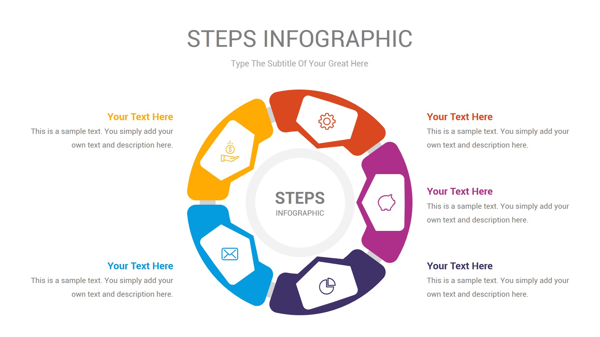 Steps Infographic PowerPoint Template by Neroox | GraphicRiver